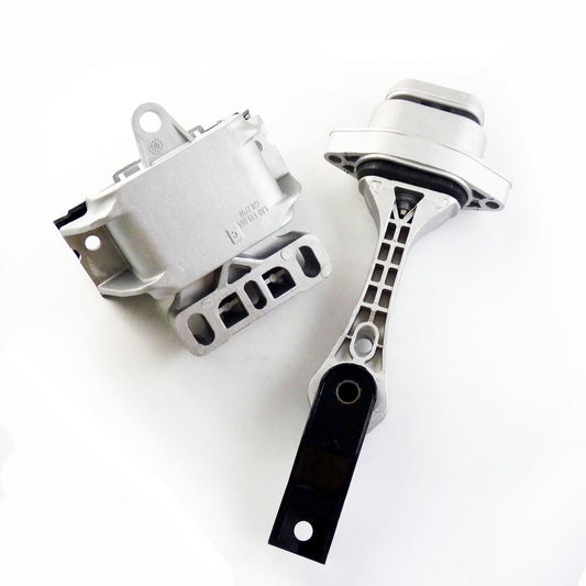 For 98-06 for Volkswagen Beetle for Golf for Jetta 1.8 2.0L Rear MotorTrans Mount Set 2Pcs