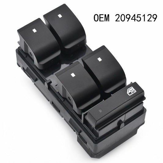 For 2008-2014 for Buick for Chevrolet for GMC 20945129 Master Power Window Door Switch BLACK