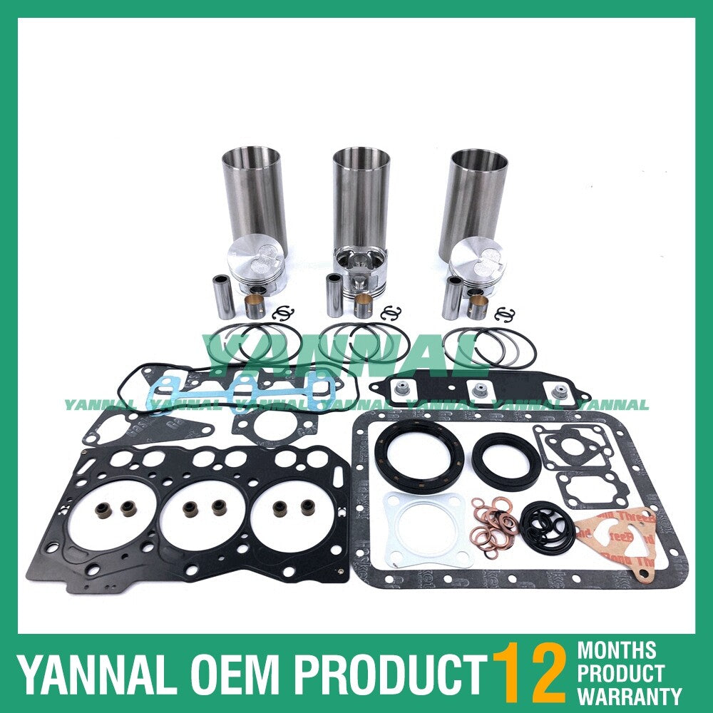 new STD Yanmar 3TNE68 overhaul kit with complete gasket set