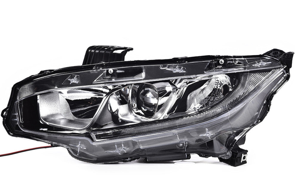 new LED DRL side headlights with halogen projector headlights suitable for 2016-2021 for Honda Civics.