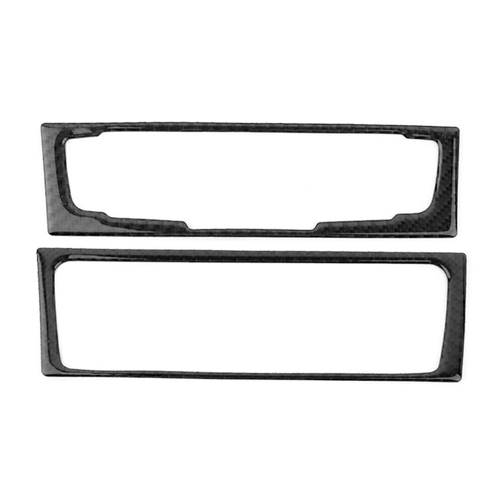 for Audi A4 B8 A5 Q5 B7 2009-2016 2015 Carbon Fiber Console CD Panel Trim Cover