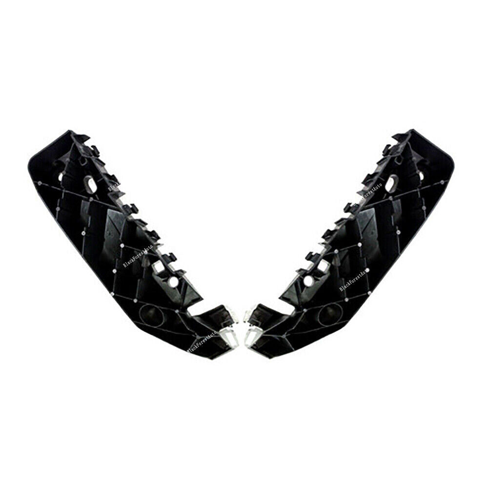Pair Black Front LHRH Bumper Support Bracket For 2014-2018 for Jeep for Grand Cherokee