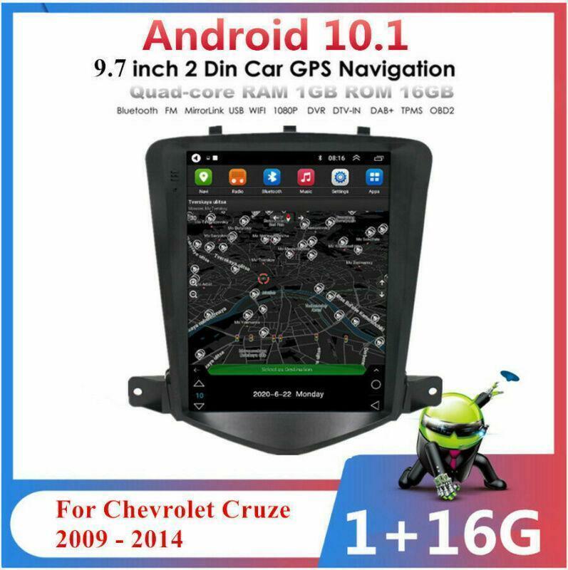 Android 10.1 Stereo Radio GPS NAVIGATION WiFi 9.7 for Chevrolet for Cruze 2009-2014