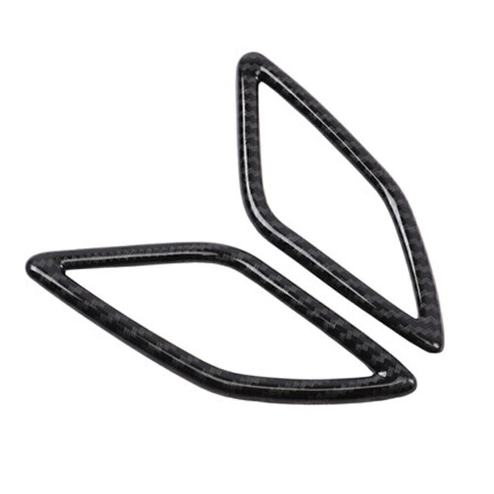 Inner A-Pillar Speaker Decor Cover Trim ABS for Volvo XC40 2018-20 Carbon Fiber