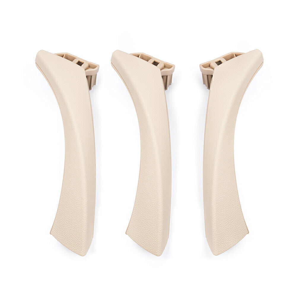 Fit for BMW E90 3-Series Sedan, Wagon 3x Car Beige Door Panel Handle Pull Trim Cover
