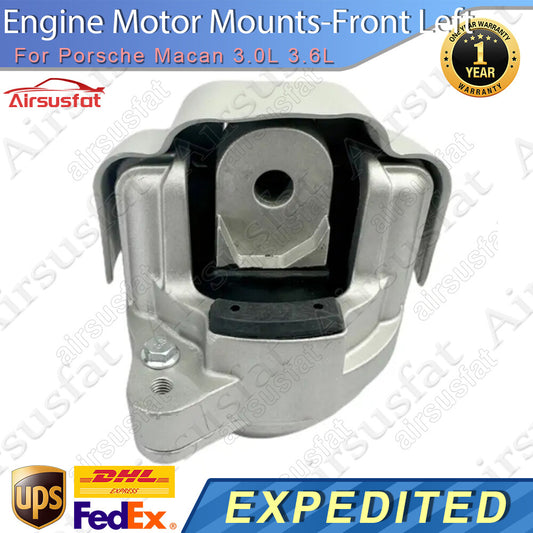 for Porsche Macan 3.0L 3.6L Front Left Hydraulic Engine Motor Mounts 94637505740