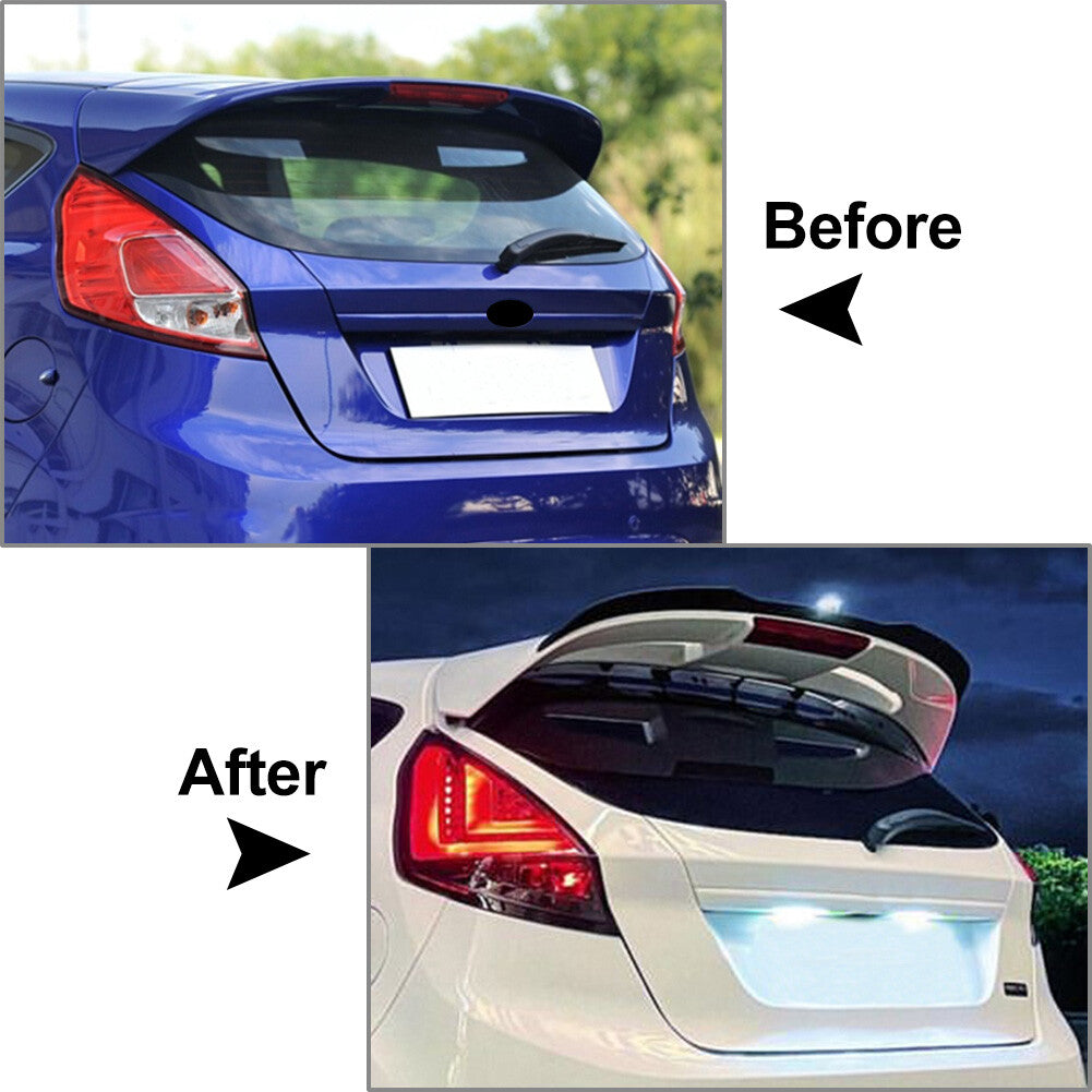 Car Rear Roof Spoiler Wing FIT for Ford Fiesta ST-Line 2008-2017