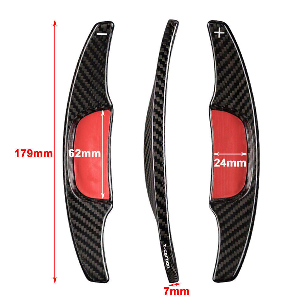 for Mazda 3 2020-2021 Pair Carbon Fiber Auto Steering Wheel Shift Paddle