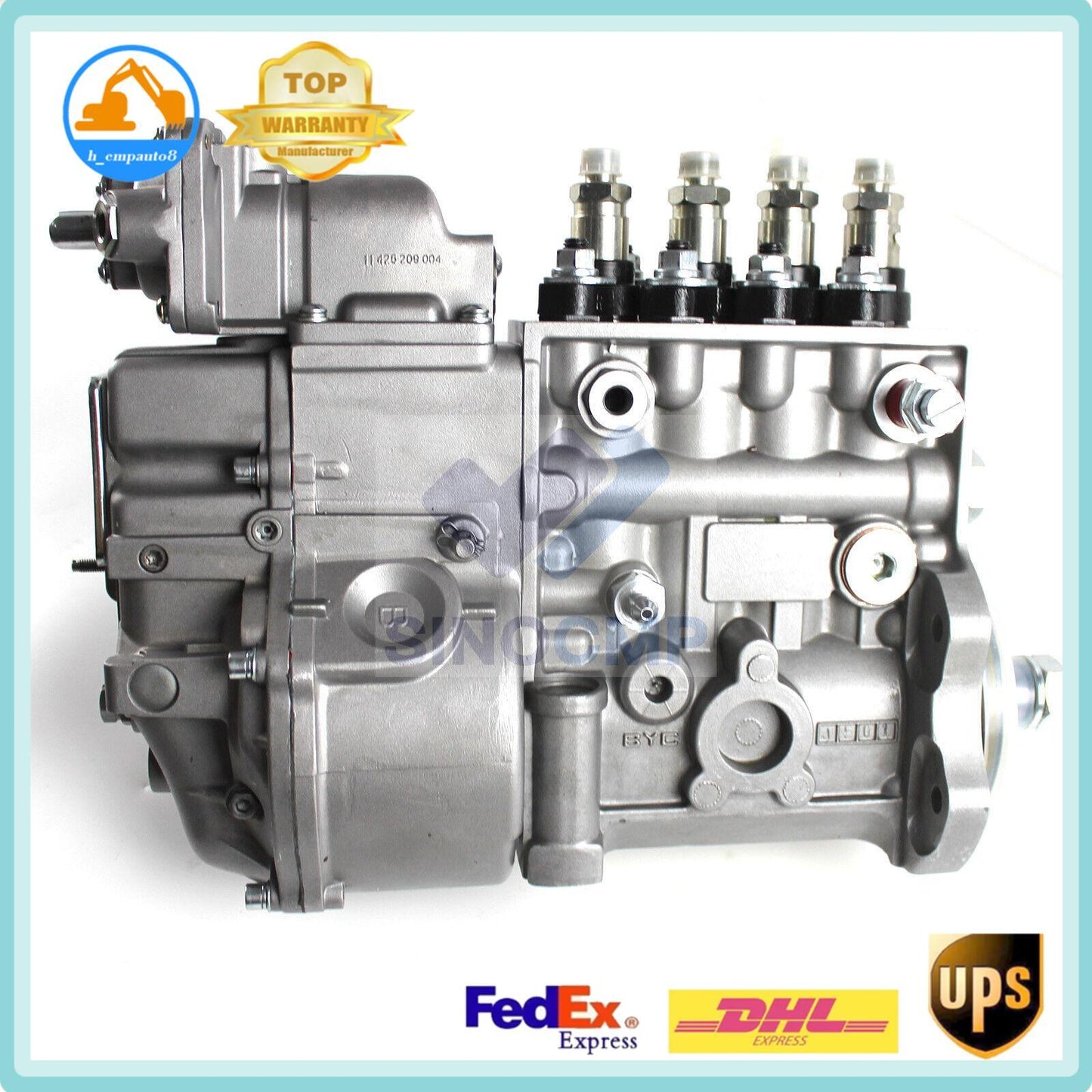 Fuel Pump 5261583 5268997 for 140HP 125HP 4BTA 3.9L 4BT Engine DHL UPS