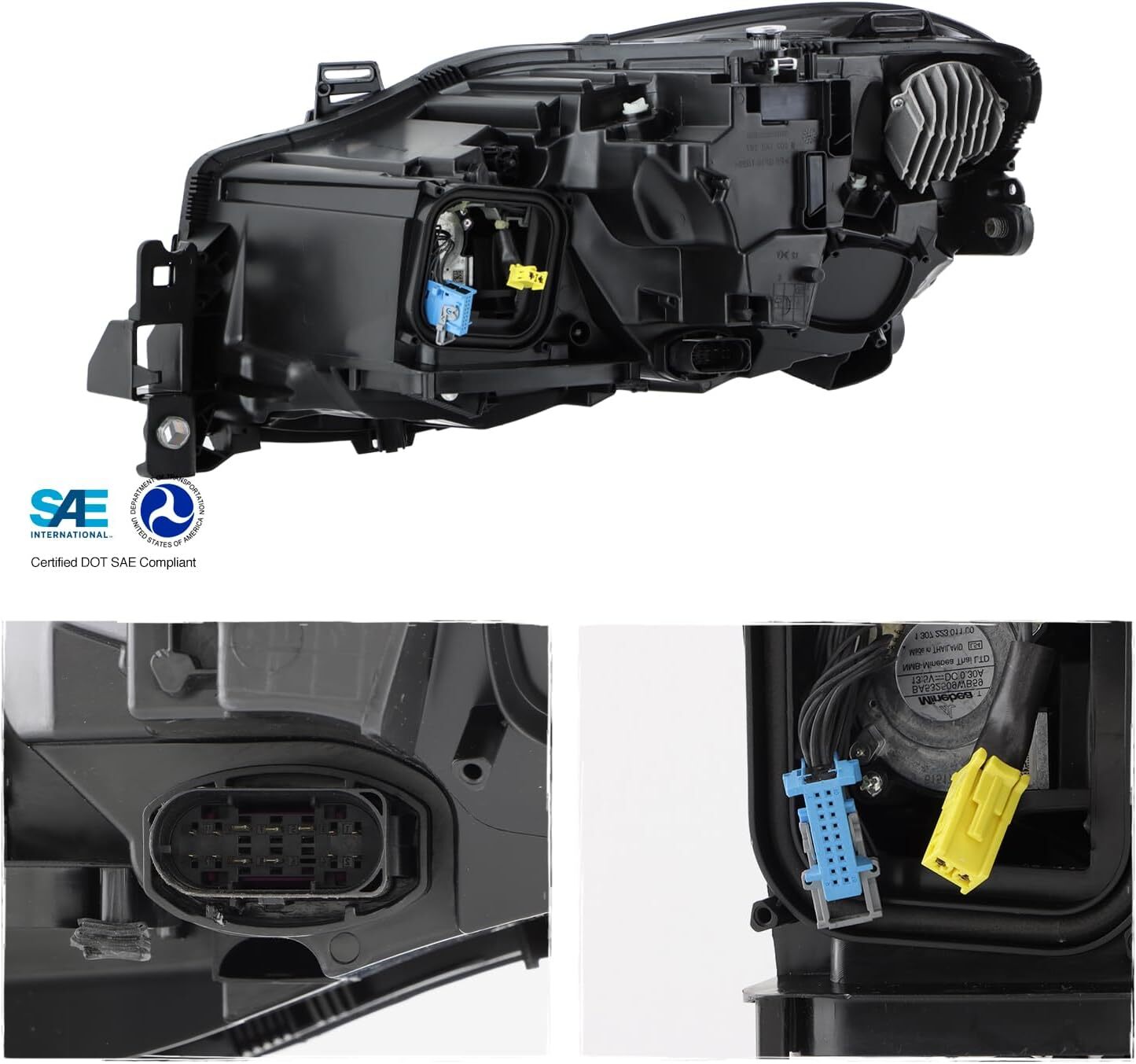LED Headlight for Mercedes-Benz GLE W166 2016 2017 2018 2019 GLE350 Right Side