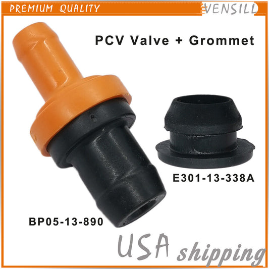 PCV Valve BP05-13-890  Grommet E301-13-338A for Mazda Miata 1.8L L4 1990-2005