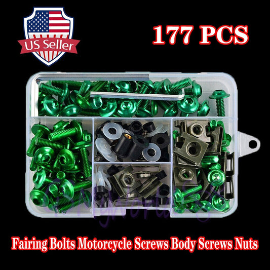 Fit for Yamaha YZF R6 R1 R6S YZF600R FZ6/R Complete Fairing Bolt Kit Body Screws