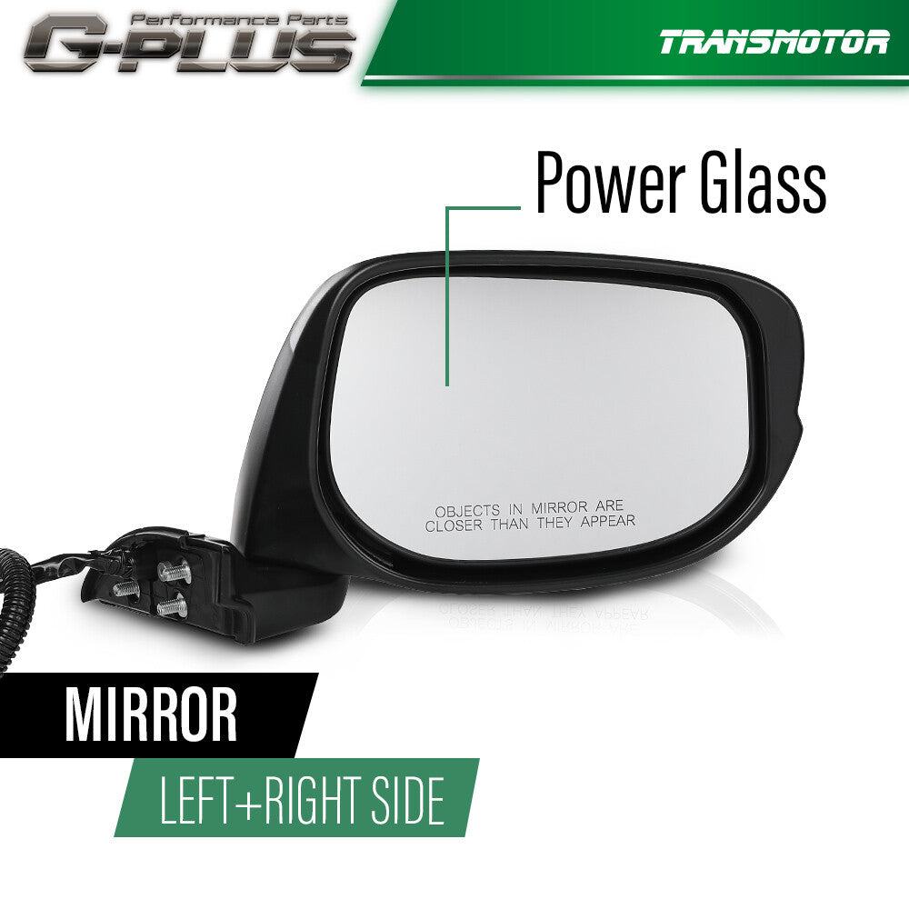 Suitable for 09-14 for Honda Fit power mirrors, driver's side dual LH, right grip.