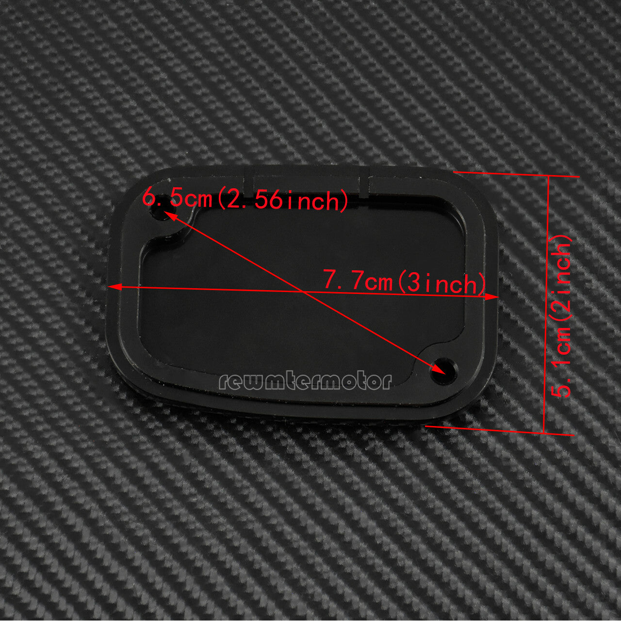 Left  Right Brake Master Cylinder Cover Fit for Harley Touring FLHT FLHR TRIKE