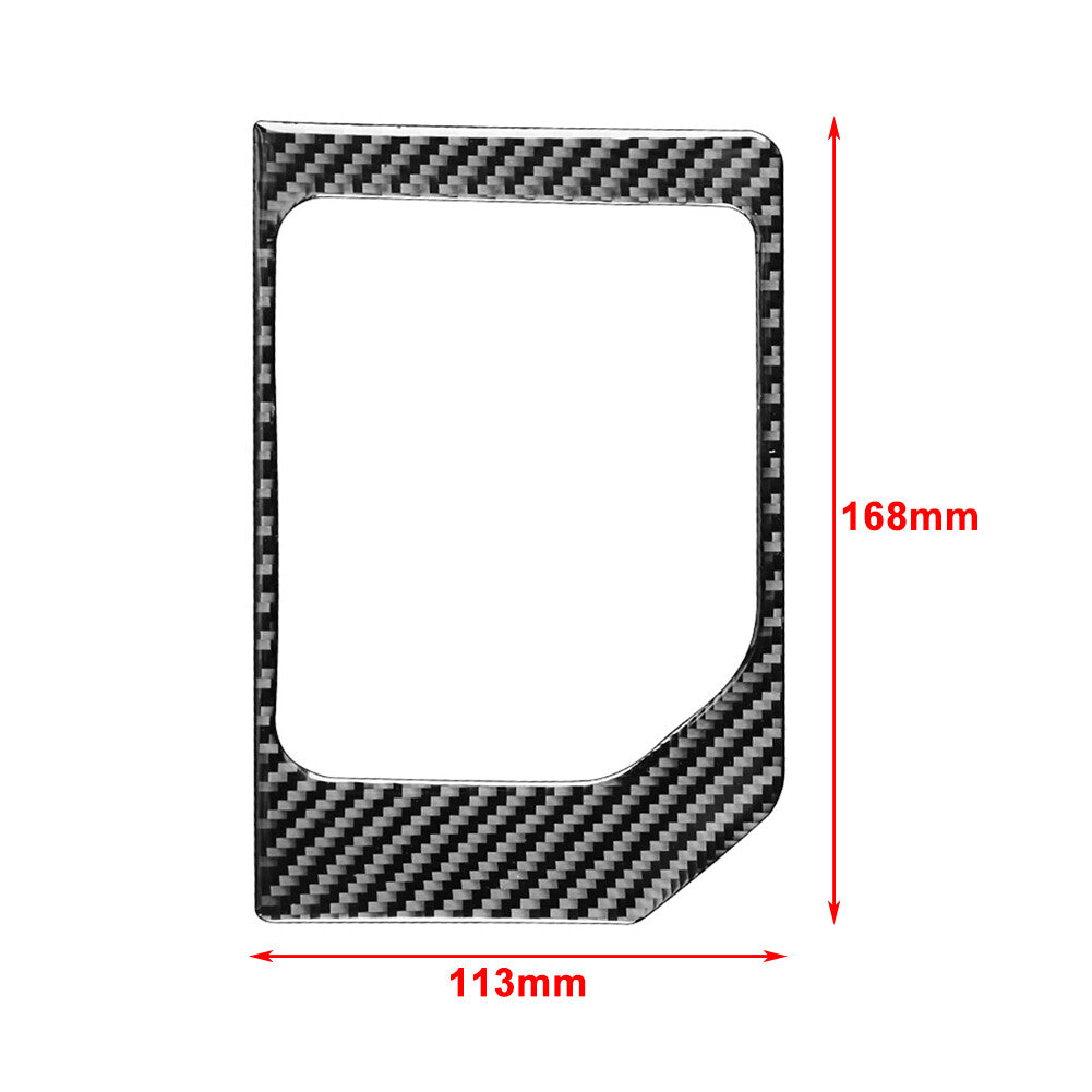 Carbon Fiber Gear Shift Panel Cover Trim for Toyota Tundra 2014-2021