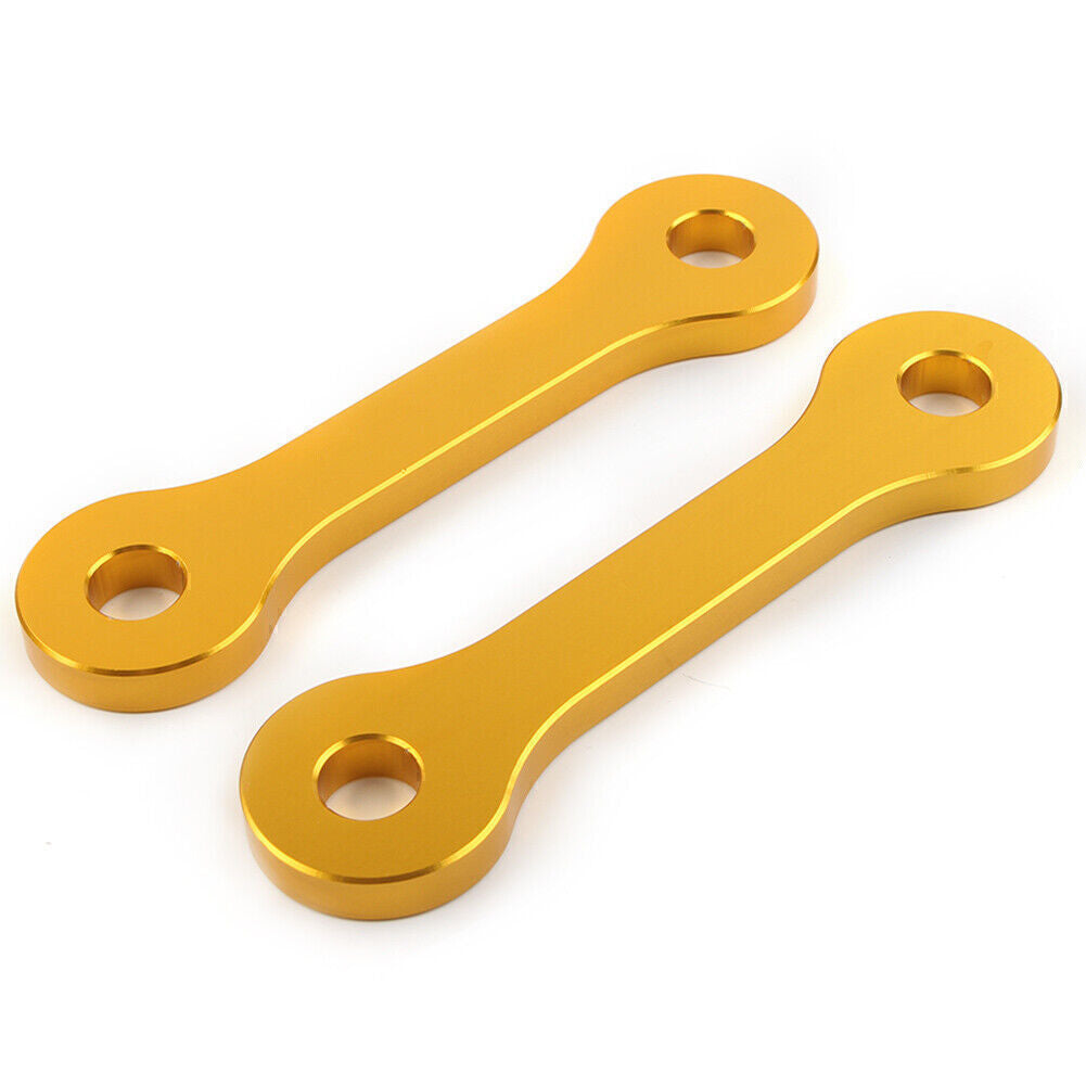 Gold Lowering Links Kit for SUZUKI DRZ400E /S DRZ400SM 2001-2020 Suspension Drop