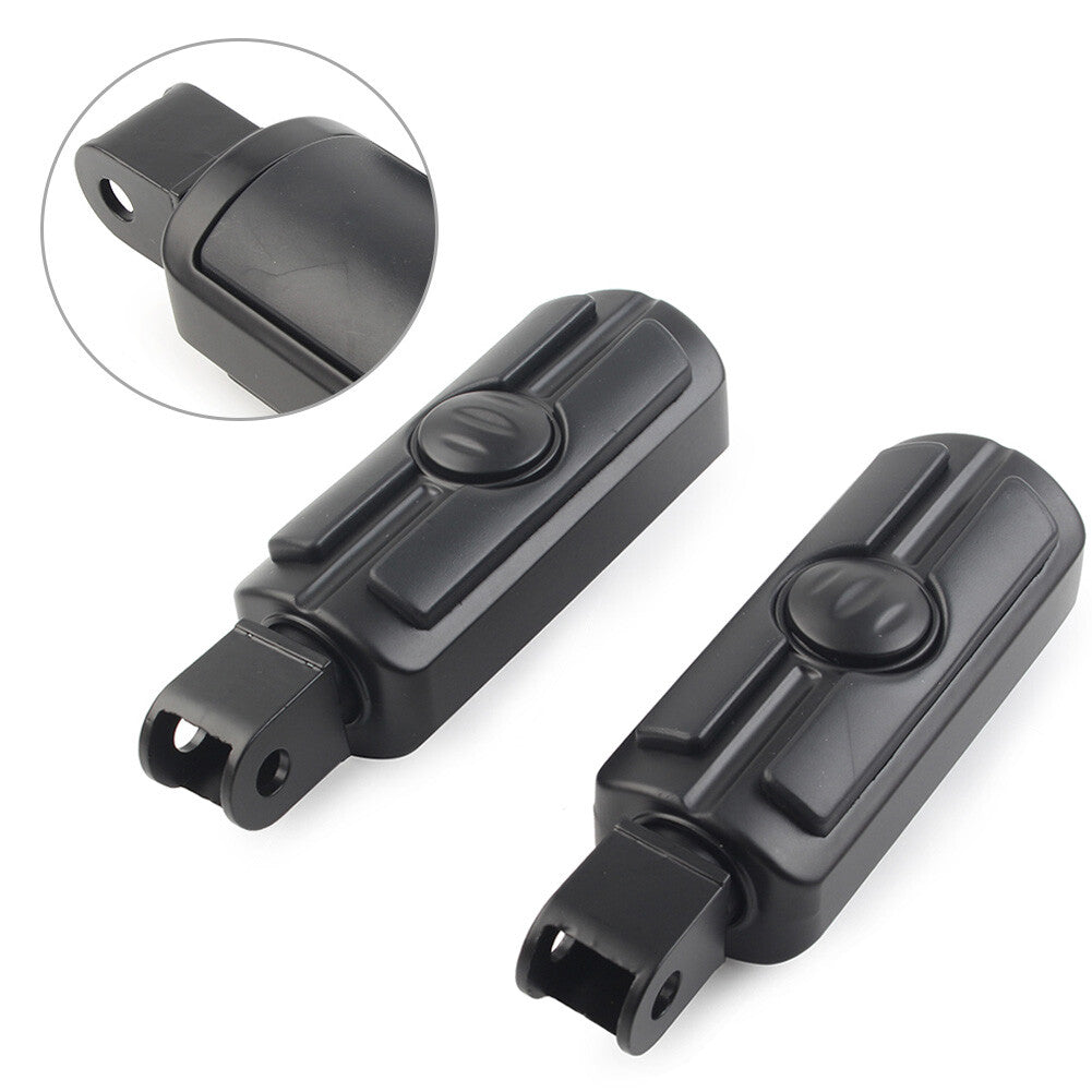 Foot Pegs Footrests Footpegs for Honda Magna VF-750 Shadow VT1100 Sabre Black