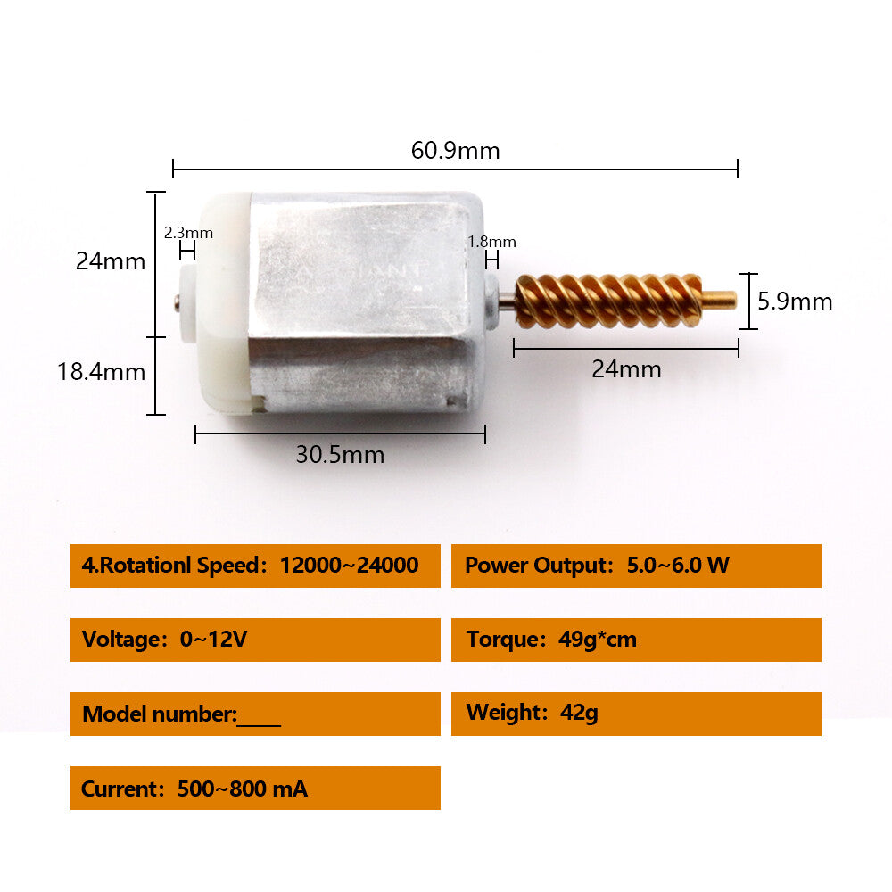 Applicable to for Mitsubishi Endeavor central door lock actuator motor (2004-2011).