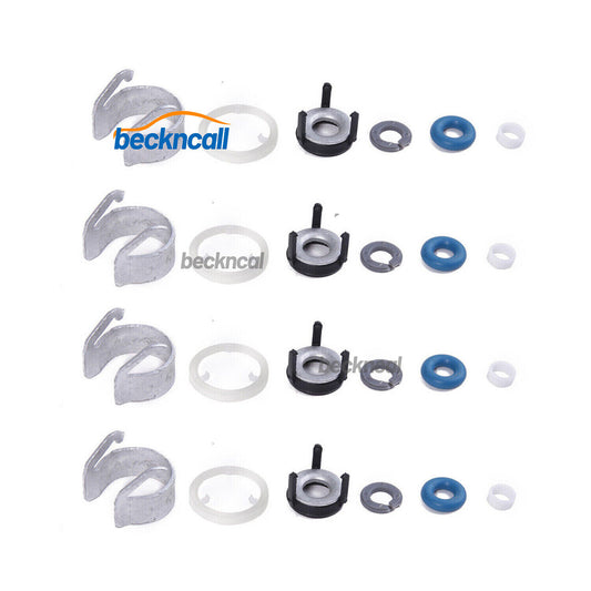 4x Fuel Injector O-ring Seal Kit 06H998907A for AUDI A4 Q5 for VW for Jetta CC 1.8L 2.0L
