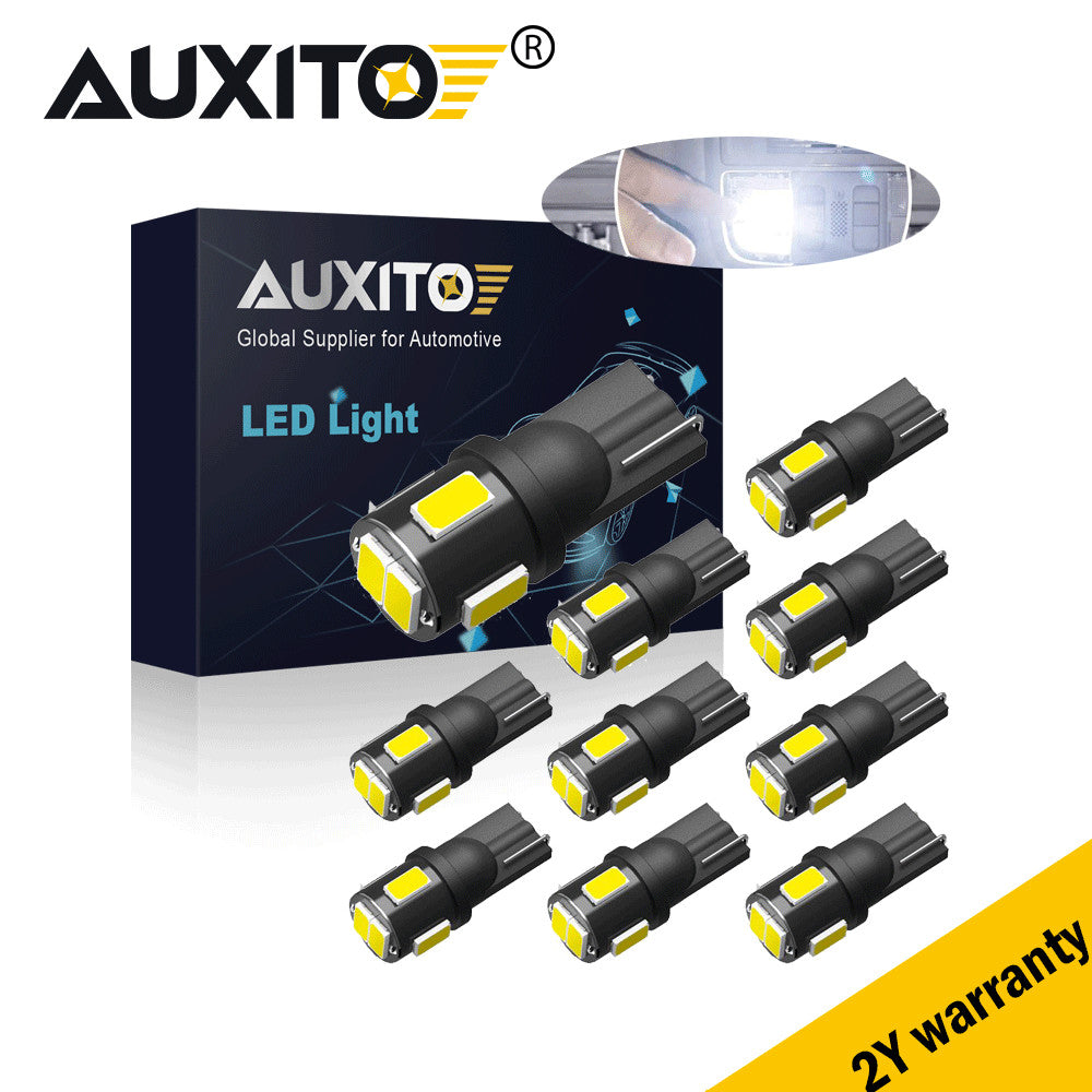 10th Generation AUXITO T10 LED Whitening Lamp 168 2825 194 W5W