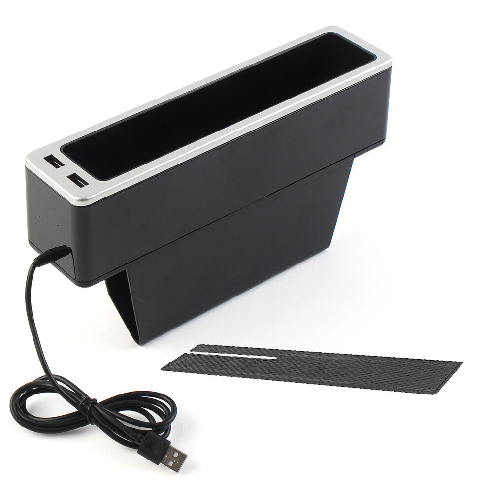 for Seat Organizer Crevice Storage Box Gap Slit Filler Holder Fit Wallet Phone Left
