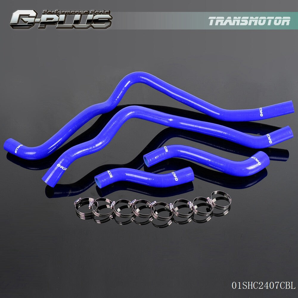 new for Alfa Romeo 4C Blue Silicone Radiator Hose Kit with Free Clips (4 Pieces)