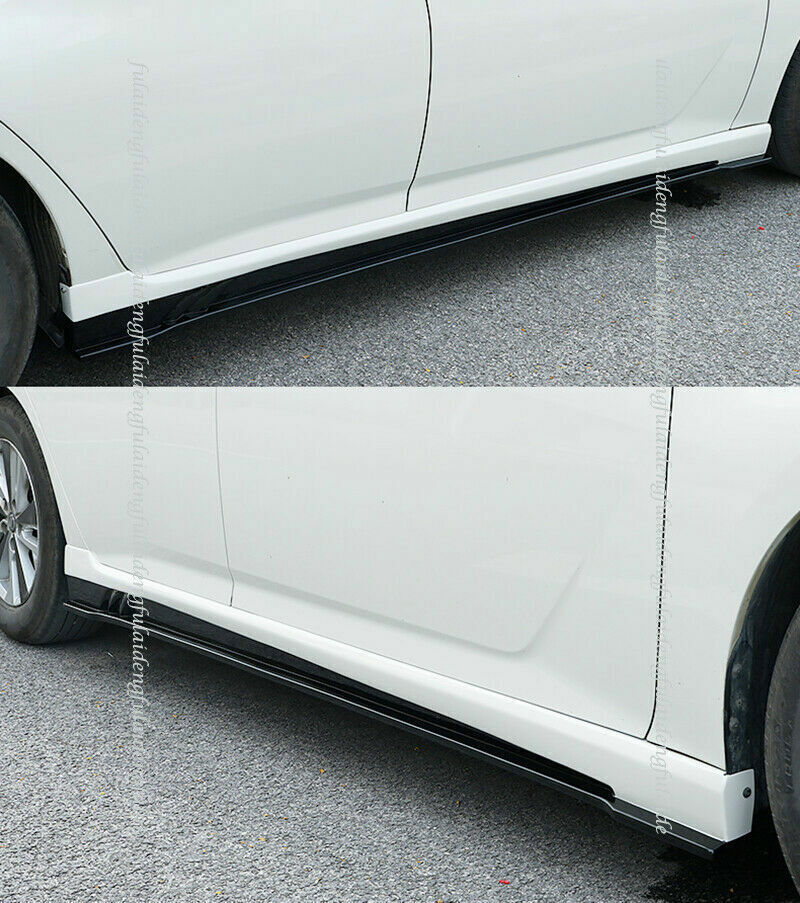 for Nissan Teana Altima 2019-2022 Unpainted ABS Side Skirt Extension Body Kit 2x