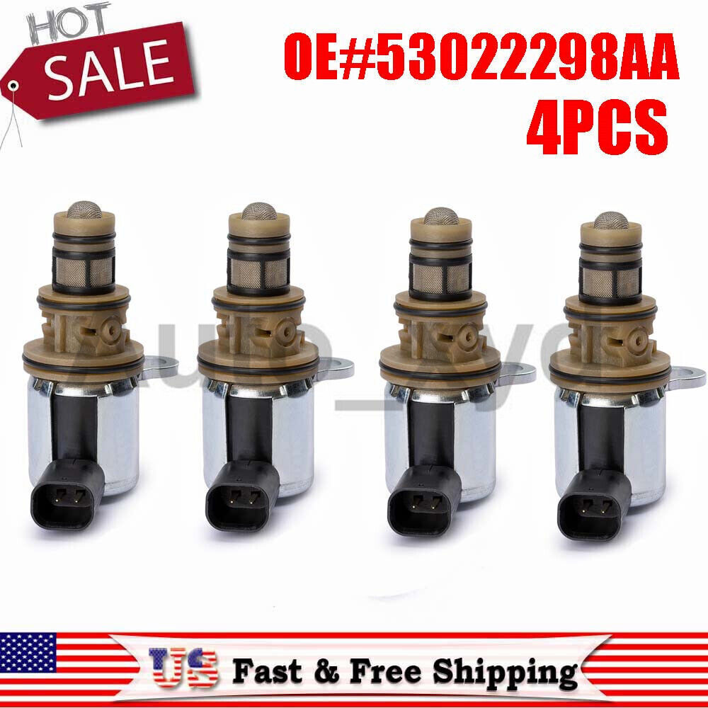 4PCS 53022298AA Engine Multiple Solenoid for CHRYSLER 300 for DODGE for CHALLENGER for JEEP