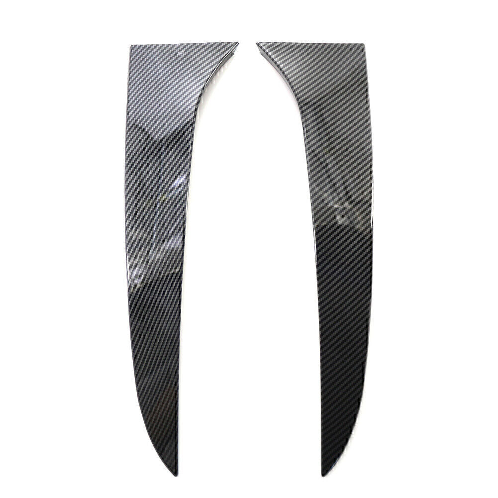 for BMW X1 E84 2009-2015 Carbon Fiber Rear Window Side Spoiler Canard Splitter