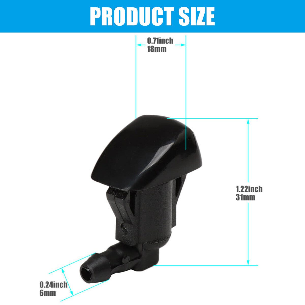 Windshield washer nozzle spray 85381-AE020 for Traverse for Buick Enclave