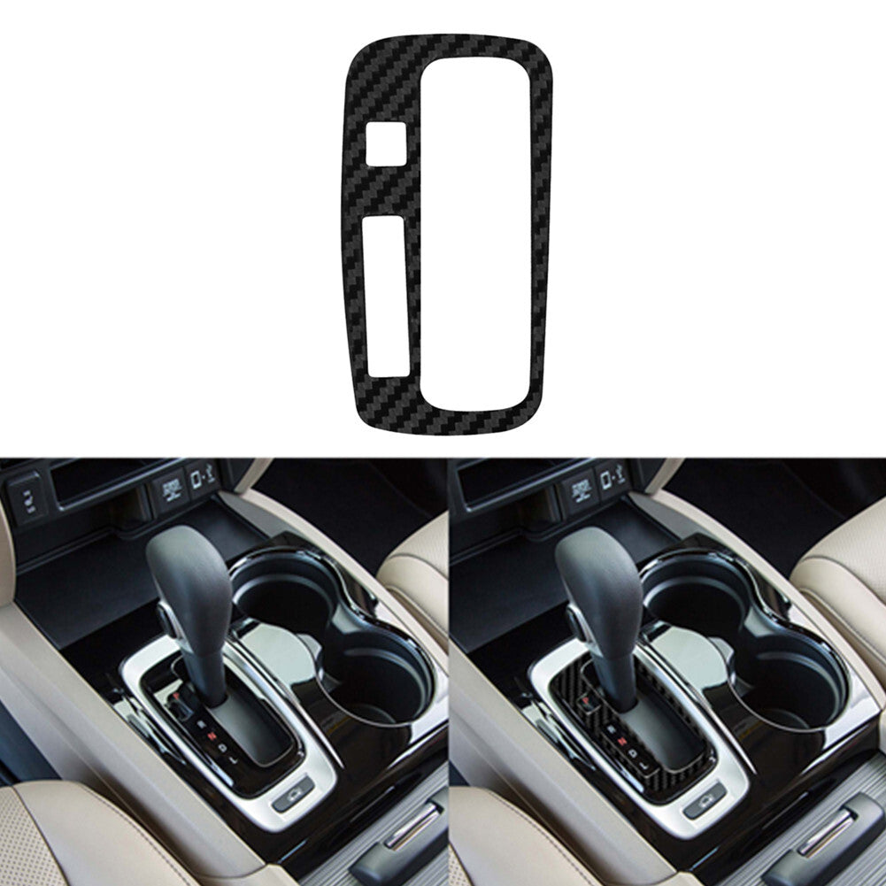 Carbon Fiber Gear Shifter Inner Frame Trim for Honda Ridgeline 2017-2020 Type A