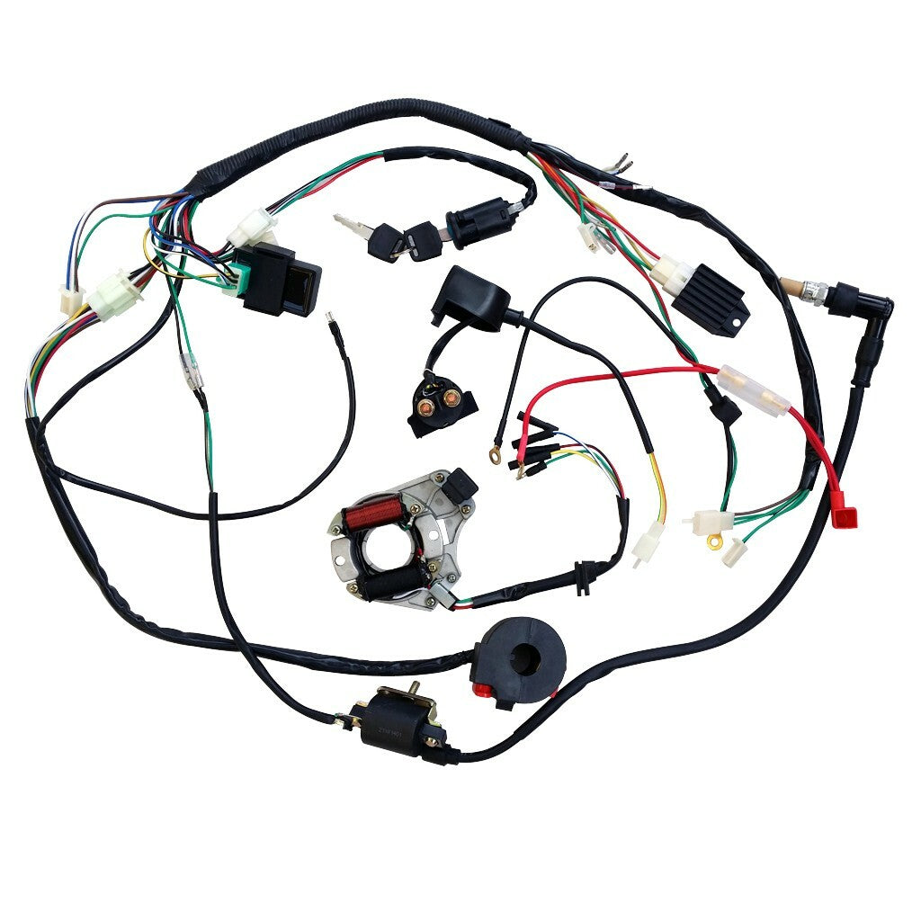 Electric wiring harness CDI 70 90CC 110CC 125CC All-terrain vehicle four-wheel go-kart Taodao