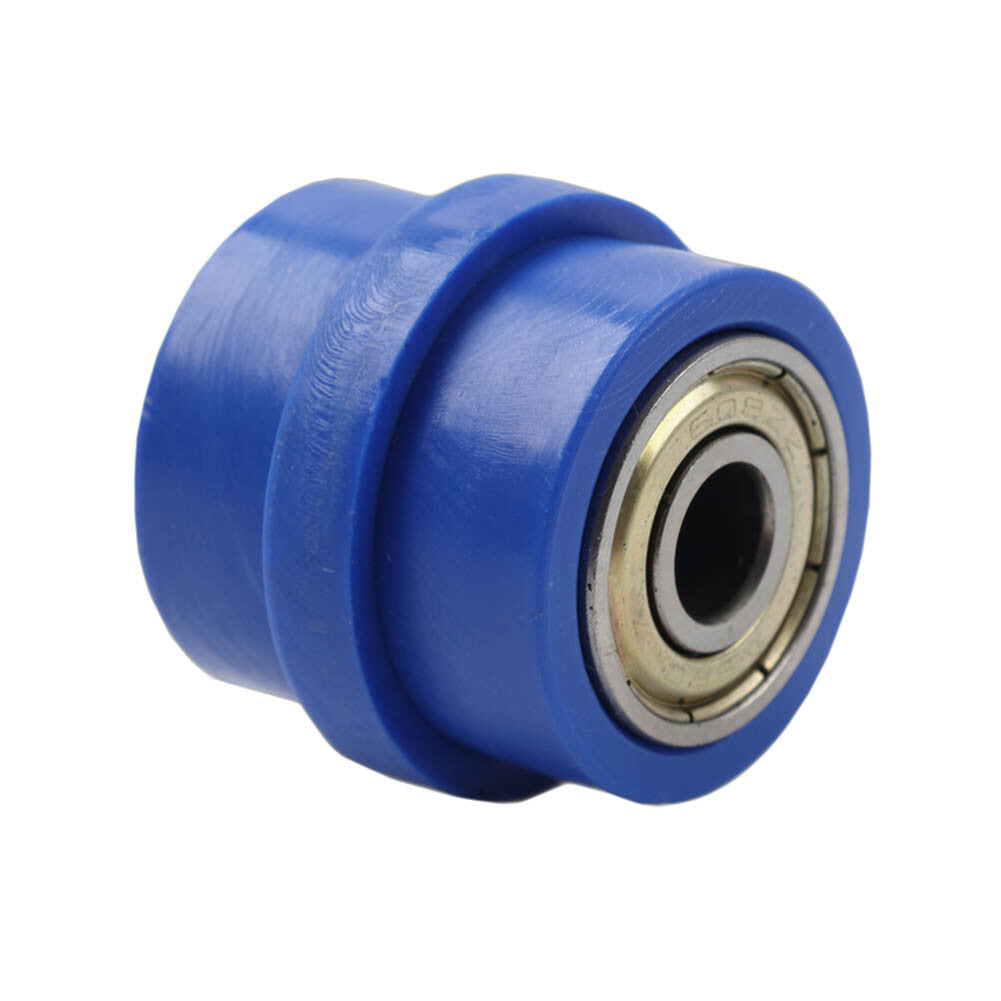 Drive Chain Pulley Roller Slider Tensioner Wheel Guide 8MM For Street Bike