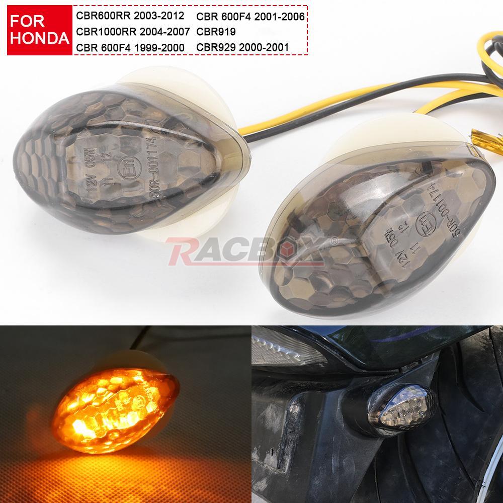 2 Motorcycle LED Blinker Turn Signal Light for Honda CBR600RR CBR1000RR 600F4i