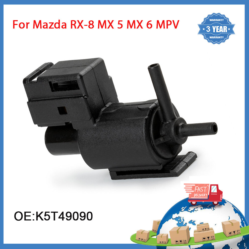 1x EGR Solenoid Valve Vacuum for Mazda RX-8 MX 5 MX 6 MPV Protege 626 K5T49090