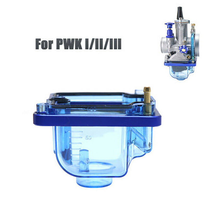 Plastic Carburetor Float Bowl Clear Oil Cup Protect Case For PWK I/II/III Carb