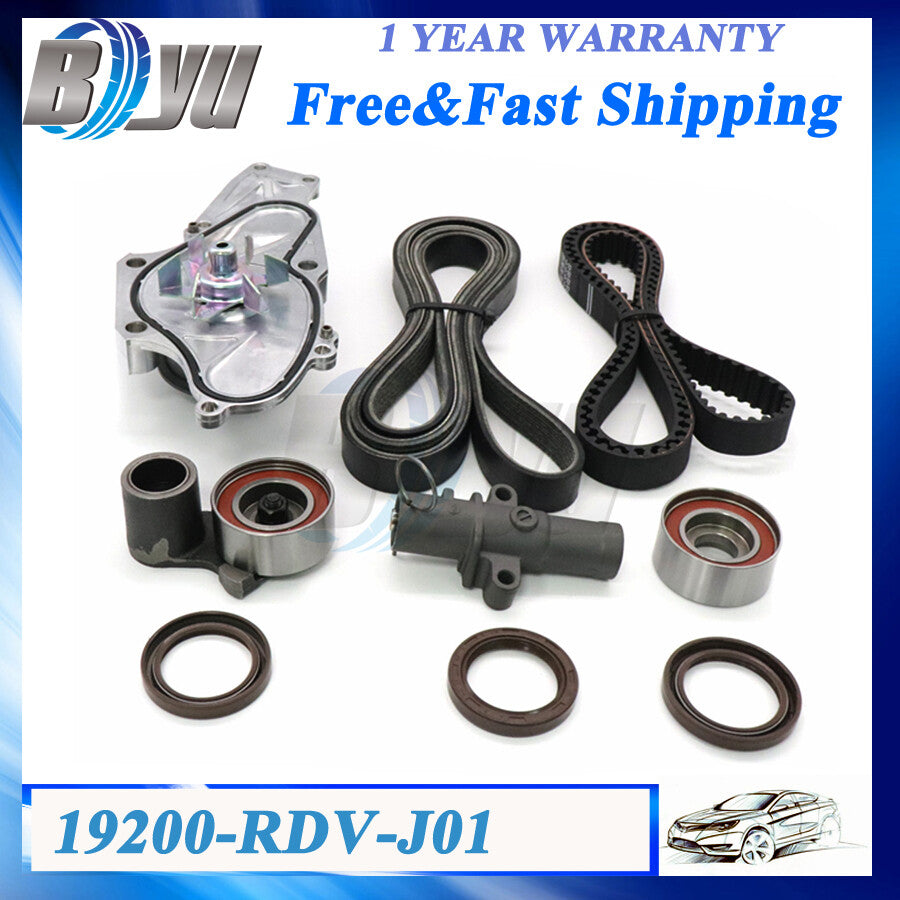NEW Set Water Pump  Timing Belt Kit For 2009 for HONDA Accord for ACURA Odyssey 3.5L V6