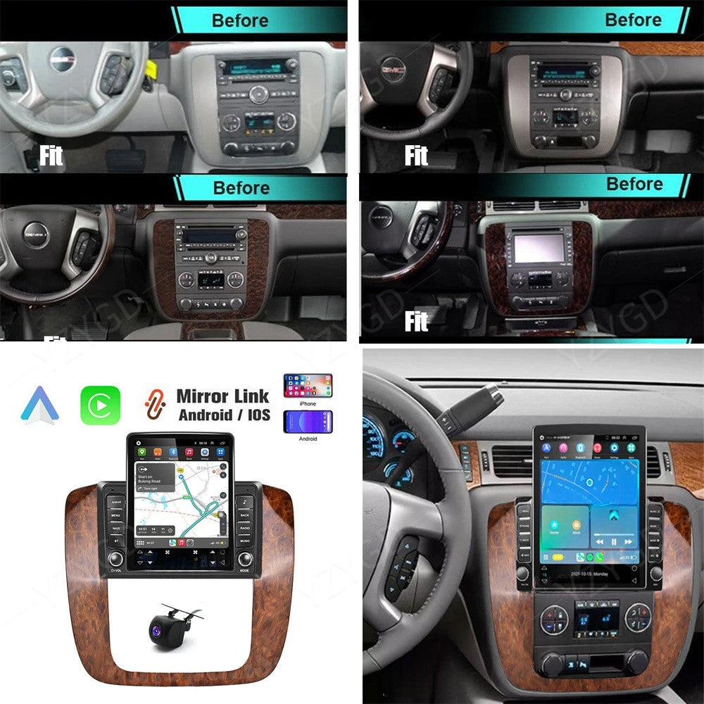 for Chevrolet Express Pasajeros Android Auto Carplay Car Radio GPS Stereo Screen