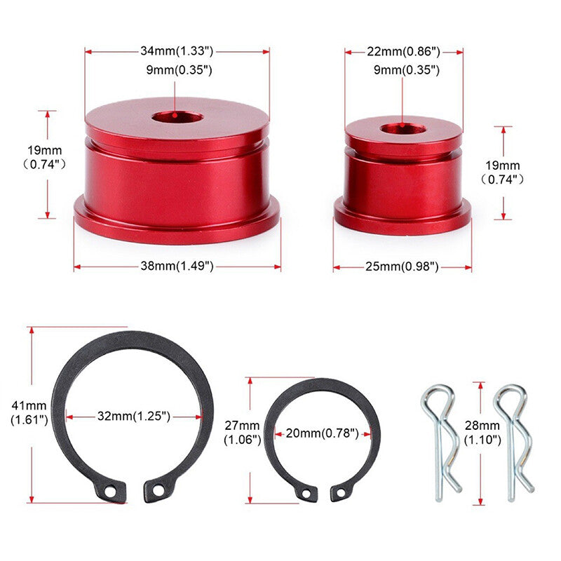 W1 Shifter Cable Base Bushings for Civic SI 02 03 04 05 EP3 Rsx