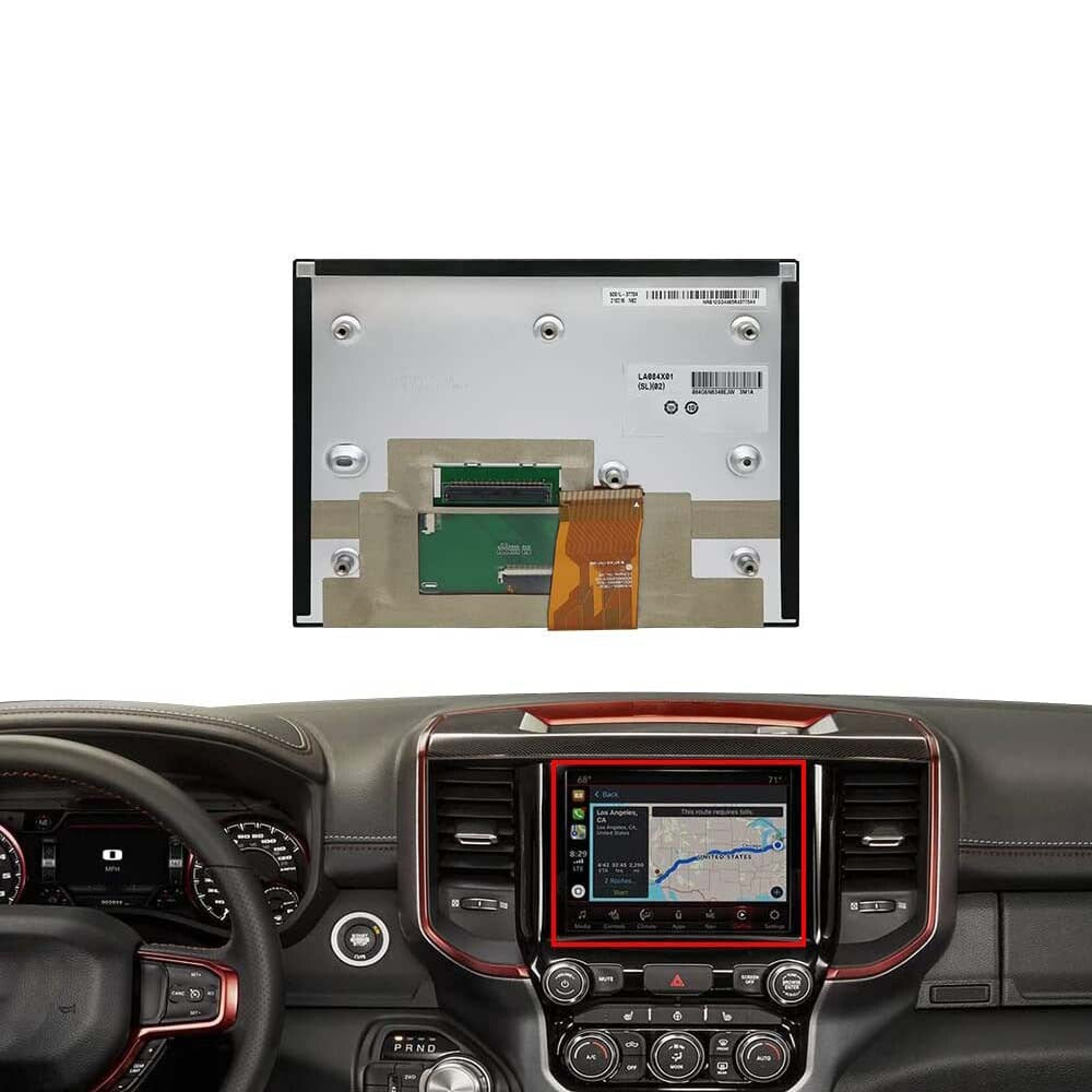 LA084X01-SL01/02 17-20 Replacement 8.4 Uconnect 4C UAQ LCD Display Touch Screen
