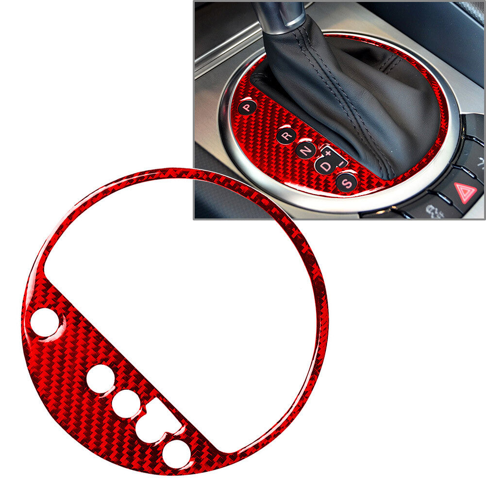 Central Console Gear Shift Control Panel Cover Trim Red for Audi TT TTS TTRS LHD
