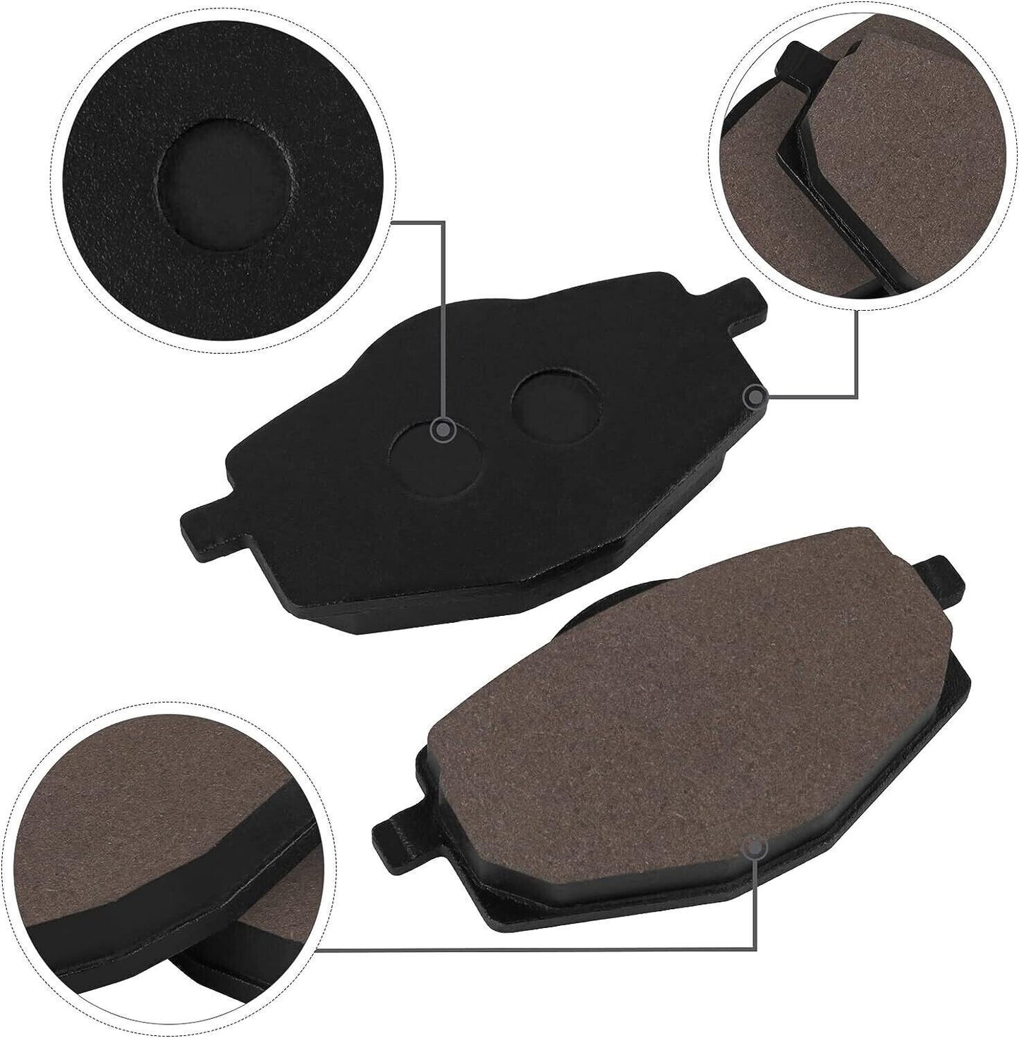 Brake Pads for YAMAHATDR 125 (4GW/GX 1/2/3/4) 1993-2003