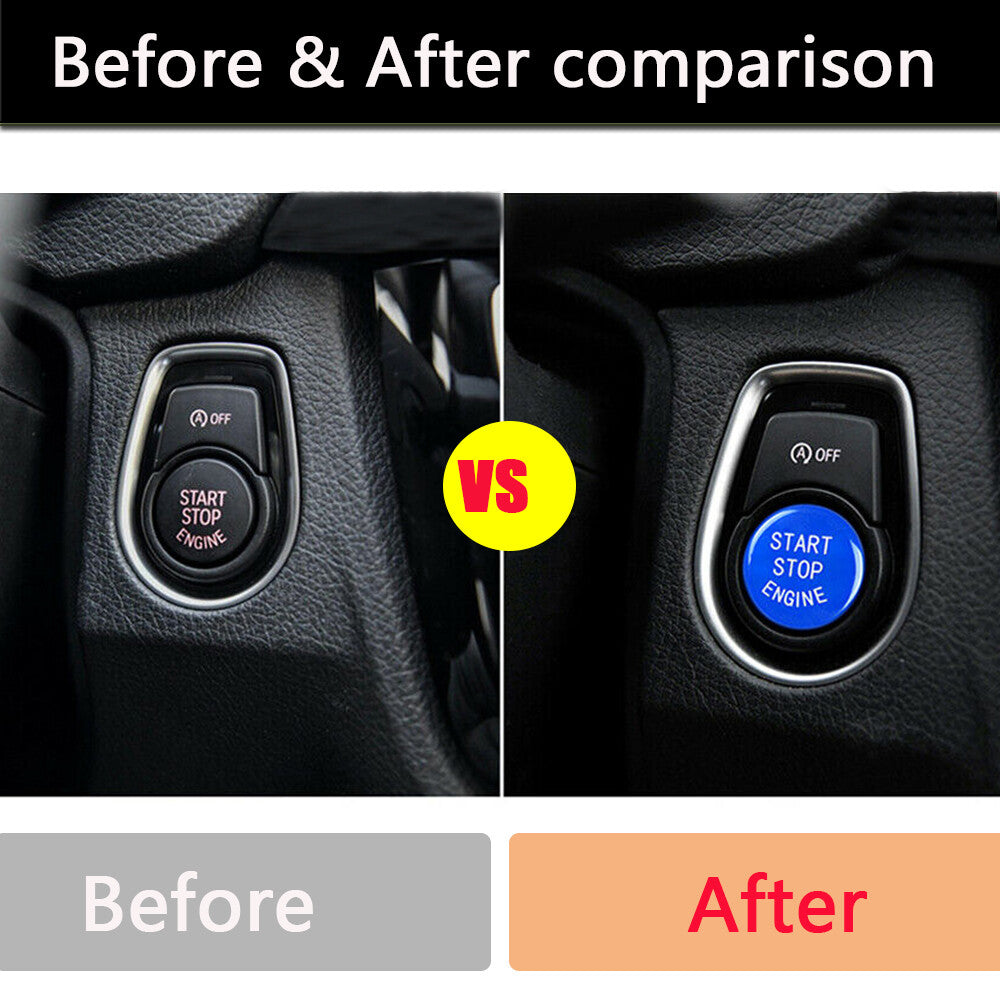 Start Stop Engine Button Cover for BMW G F Chassis F20 F30 F34 F10 F48 F52 F15