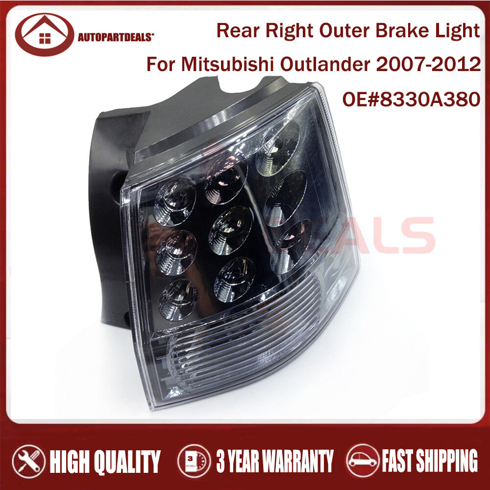 Right Passenger Rear Tail Lights Brake Lamps for Mitsubishi Outlander EX 07-13