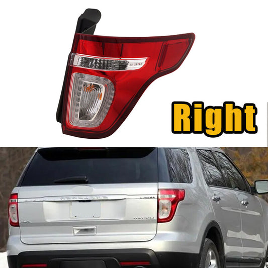 Taillight assembly for 2011-2015 for Ford Explorers with right-side bulbs.