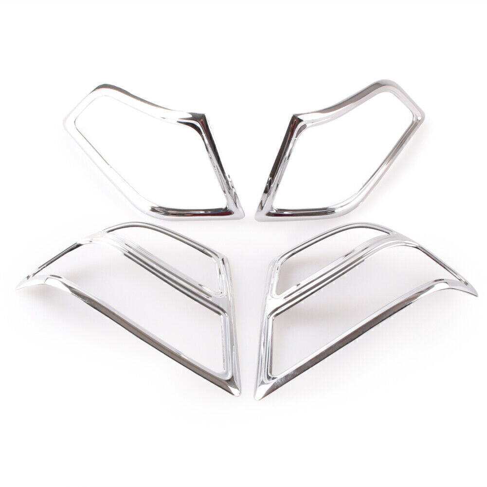for Honda GL1800 2001-2005 2004 2003 2002 Chrome Fairing Saddlebag Light Accents