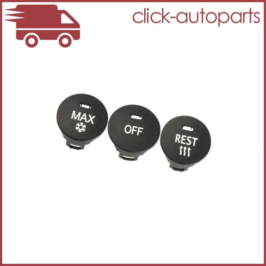 1 Set Central A/C Switch Button Cover Cap fit for BMW E60 E61 E63 E64 5 Series M5 M6