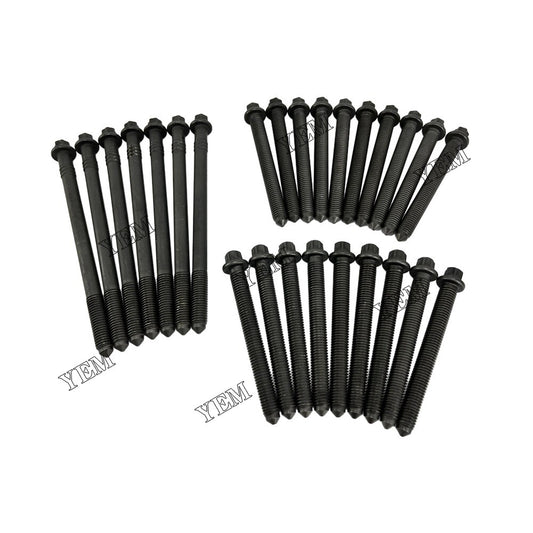 1 Set Engine Head Bolt 26pcs for Volvo D7E Diesel Engine D7E Cylinder Head Bolt