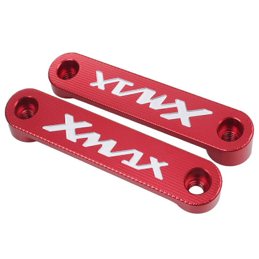 Front Axle Coper Plate Decor Cover Fit for Yamaha XMAX 300 17-2018 Aluminum Red