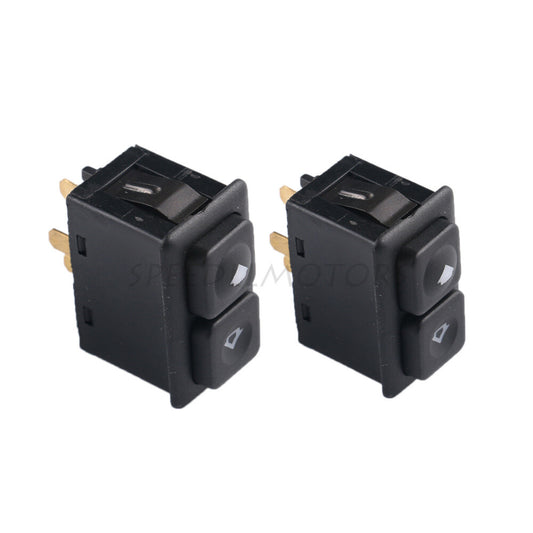 Set of 2 Illuminated Power Window Switch for BMW E23 E24 E28 E30 61311381205 NEW